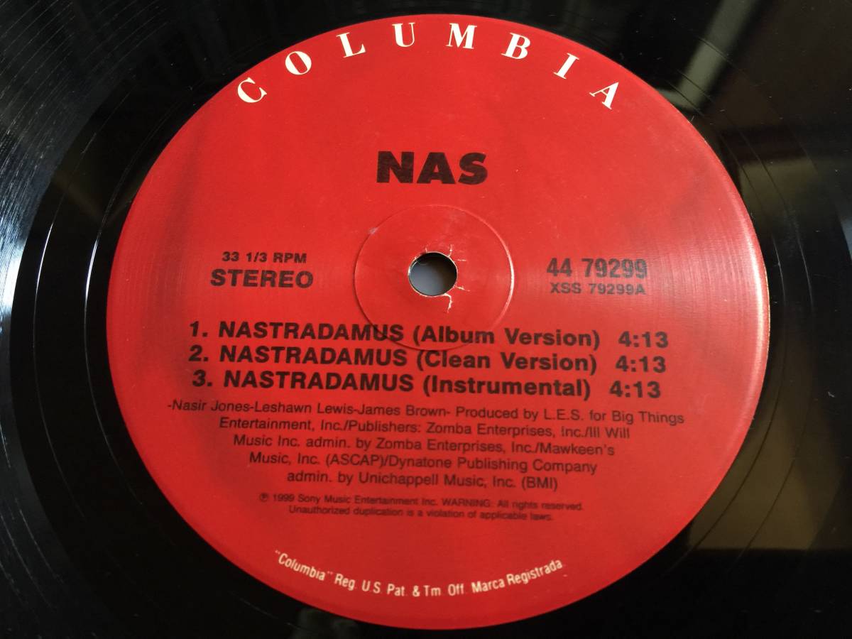 ★Nas / Nastradamus / Shoot 'Em Up 12EP★ qsyt2_画像4