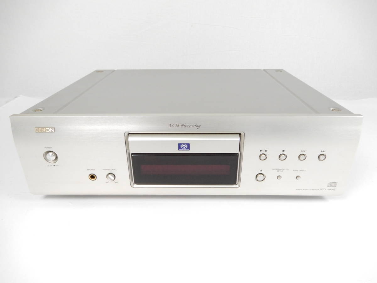 CD播放機DENON Denon DCD - 1500 AE音頻設備附加外部代碼外部確認 原文:CDプレーヤー DENON デノン DCD-1500AE オーディオ機器 社外コード 付き 通電確認済み