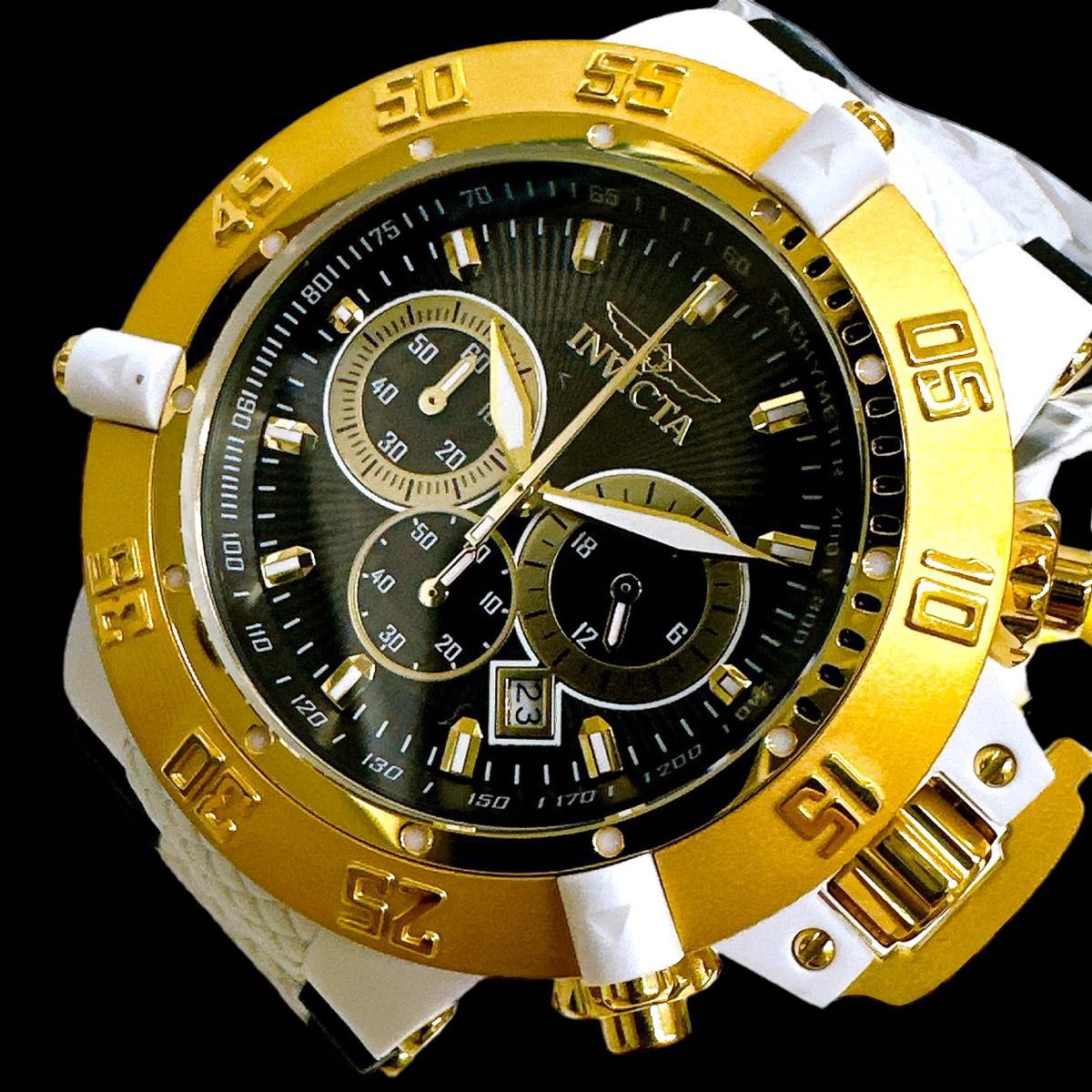 新品】箱付き INVICTAサブアクア メンズ腕時計クロノグラフ 定価18 4万
