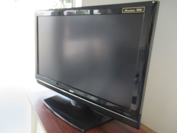 日立 液晶テレビ L32-HV200CS HITACHI ヒタチ テレビ TV 32型 リモコン有 通電確認 2008年 中古 引取可_画像6