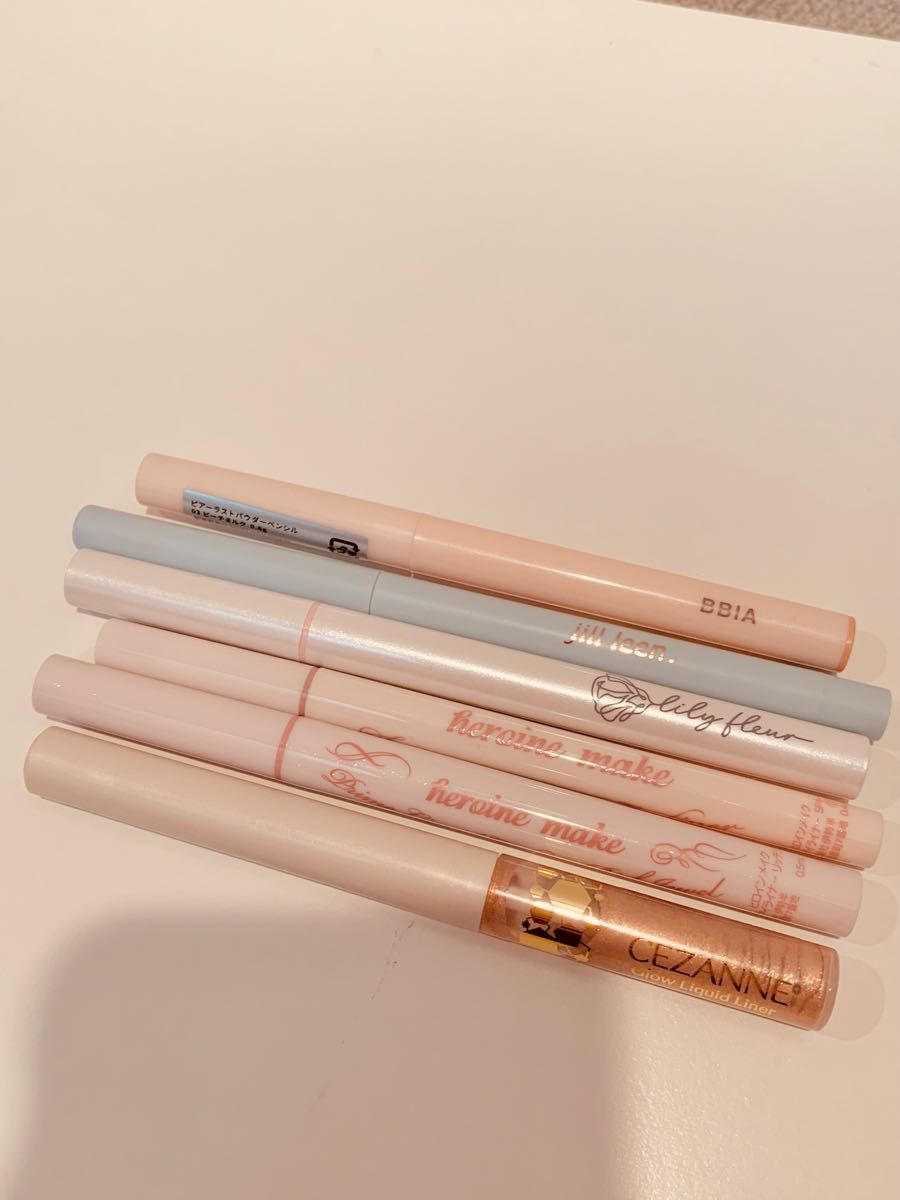 キャンメイク ヒロインメイク アイライナー カラーミーツ リッチジュエル 6本セット 限定品 美品 希少品