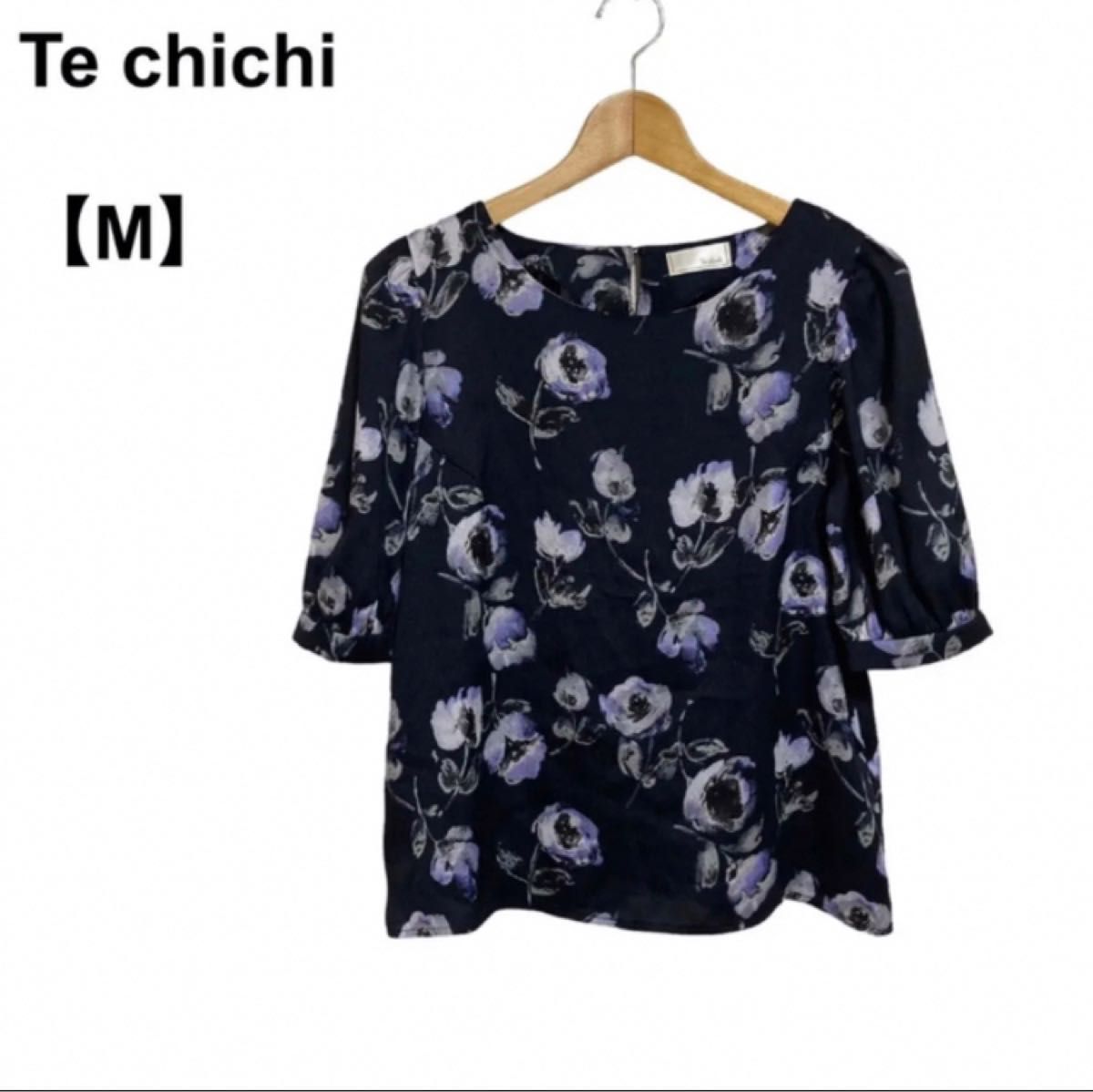 【古着】レディース Techichi テチチ 半袖Tシャツ 半袖カットソー 花柄
