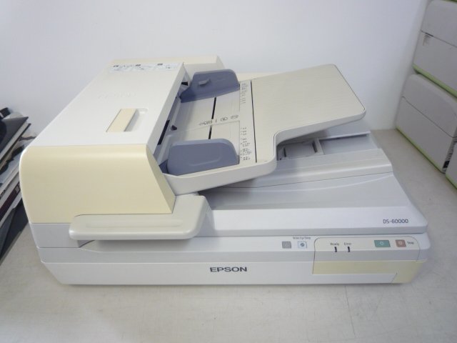 ☆EPSON/エプソン☆ADF搭載 A3 カラースキャナ☆DS-60000☆USB☆カウント 18839/149☆h05906_画像1