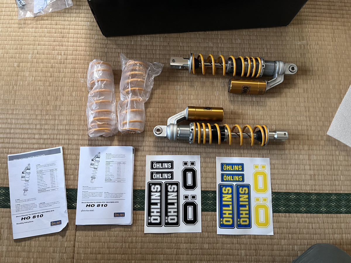 PCX JF81 OHLINS Twin Shock For HONDA PCX/150/HYBRID HO810