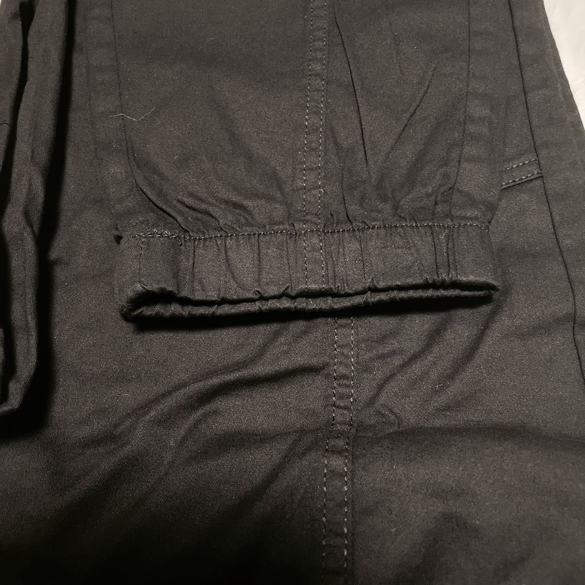[メリュエル] ジョガーパンツ M~XL カジュアル メンズ 綿100％ かっこいい ポケット ウエストゴム 調節紐 無地 ロング