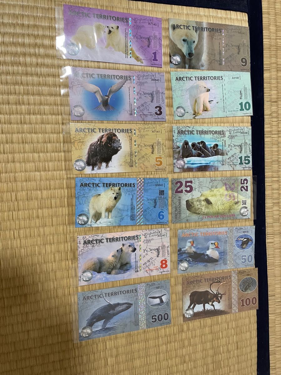 海外紙幣ガラパゴス南極北極イースター島関係です Yahoo!フリマ（旧）