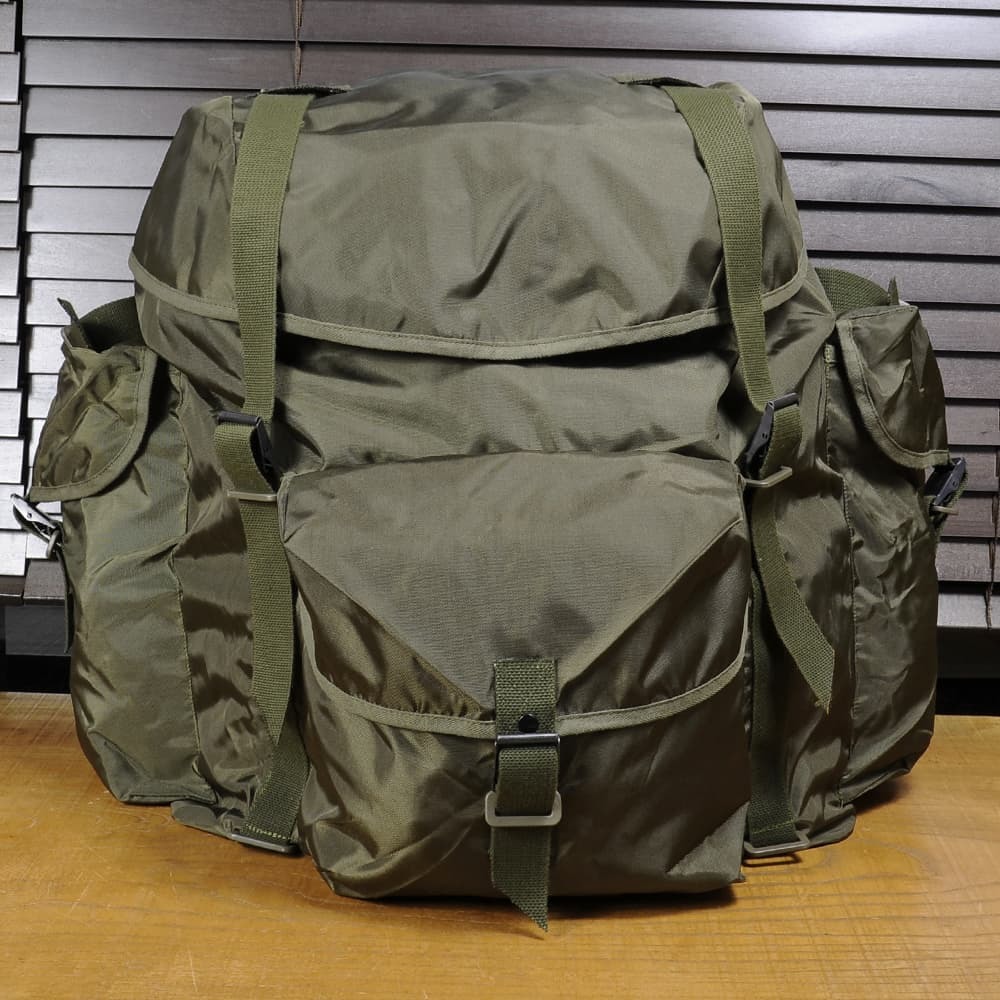  Austria army discharge goods backpack KAZ 75 nylon made olive gong b capacity 45L model 75 pay lowering goods rucksack 