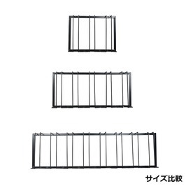 ワイングラスホルダー 吊り下げ グラスハンガー 吊り戸棚設置 ネジ止め [ ブラック / 3列 ] グラスラックの画像4