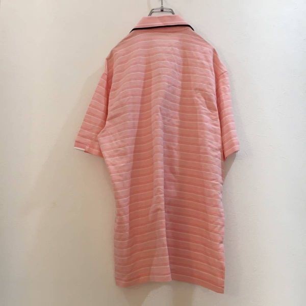 DUNLOP/ダンロップ 半袖ポロシャツ 胸ポケット付き ピンク Mサイズ ゴルフウェア_画像6