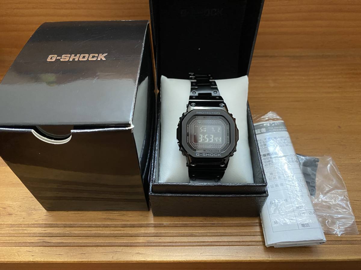 先取りSALE 美品G-SHOCK GMW-B5000GD-1JF 箱・説明書・タグ・コマ有り アクセサリー、時計
