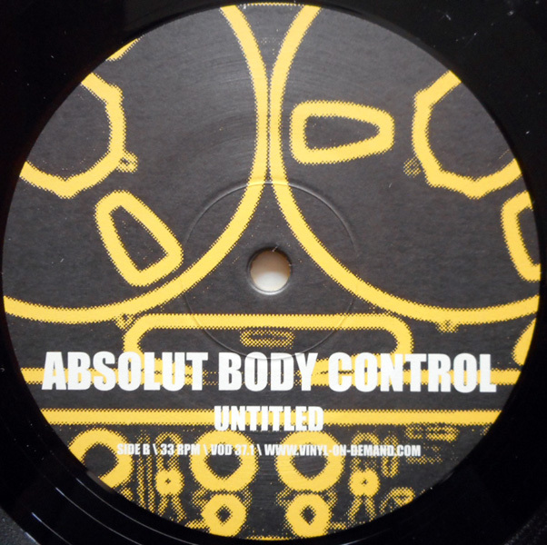 【5LP+7''】ABSOLUTE BODY CONTROL - Tapes 81-89【2007年独VOD/定期購買会員用370部限定】_画像7