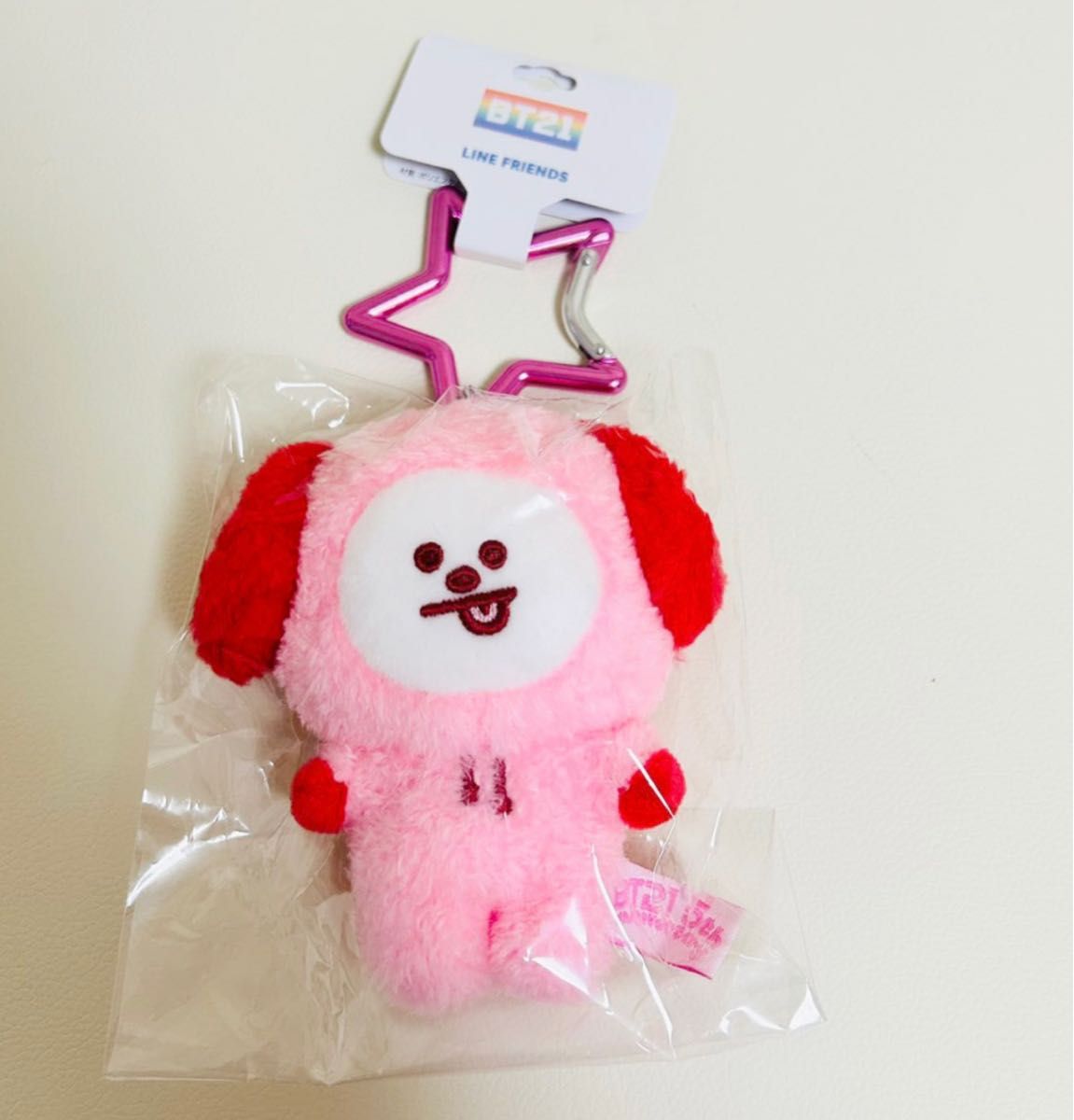 BT21 レインボーカラーマスコットshooky キディランド 新品未開封】BT21 CHIMMY チミー 5周年 レインボーカラー