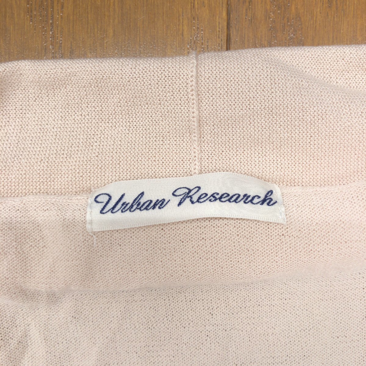 URBAN RESEARCH アーバンリサーチ サマーニット カーディガン F ベージュ 長袖 羽織り 国内正規品 レディース 女性用_画像3