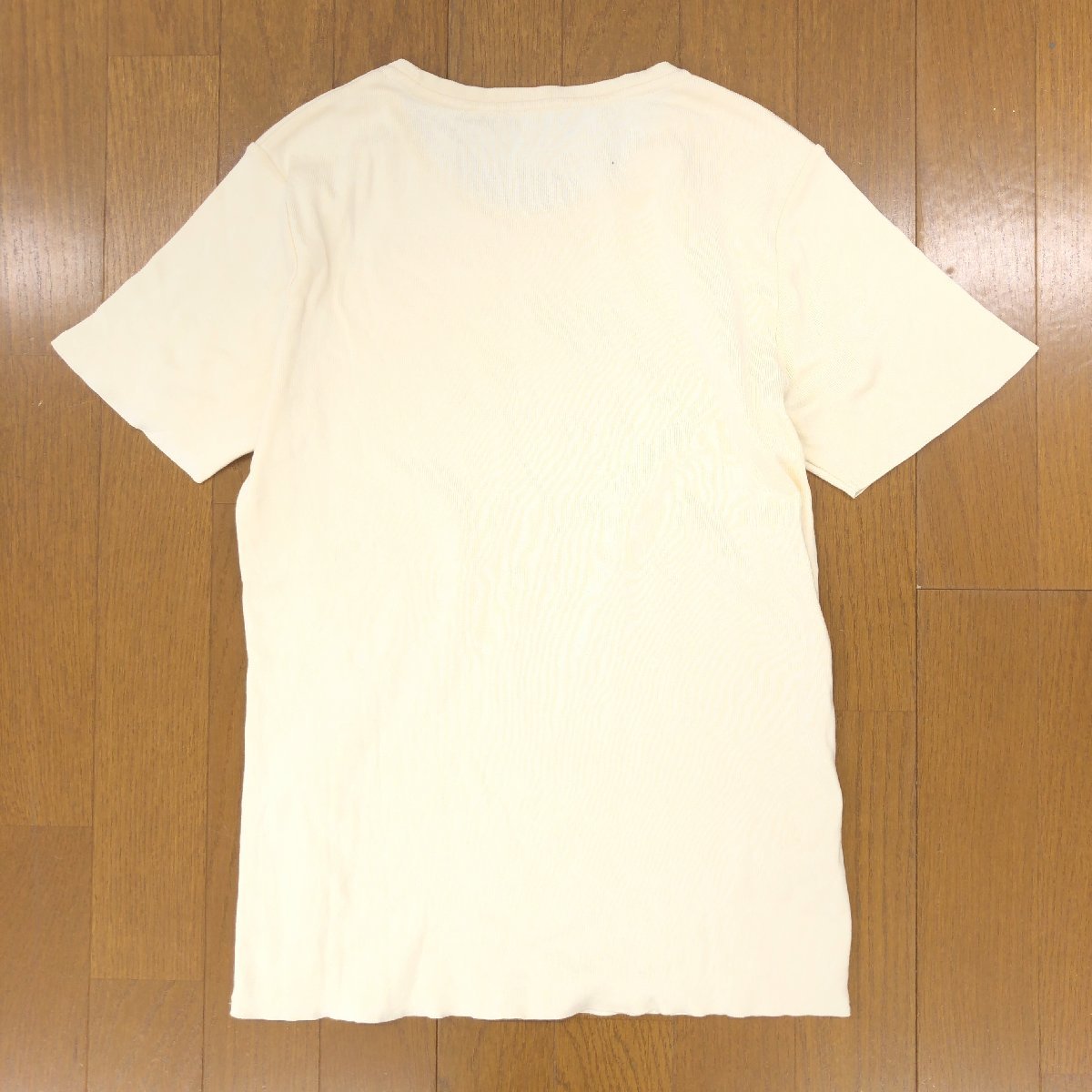 RALPH LAUREN ラルフローレン コットン カットソー 5f(L相当) アイボリー 半袖 Tシャツ 国内正規品 レディース 女性用 婦人の画像2