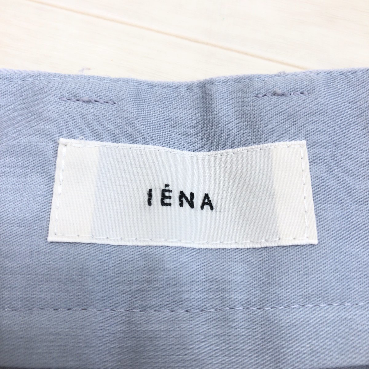 IENA イエナ ダブルタック テーパードパンツ 38(M) w72 淡紫 ラベンダー 日本製 国内正規品 レディース 女性用 婦人_画像3