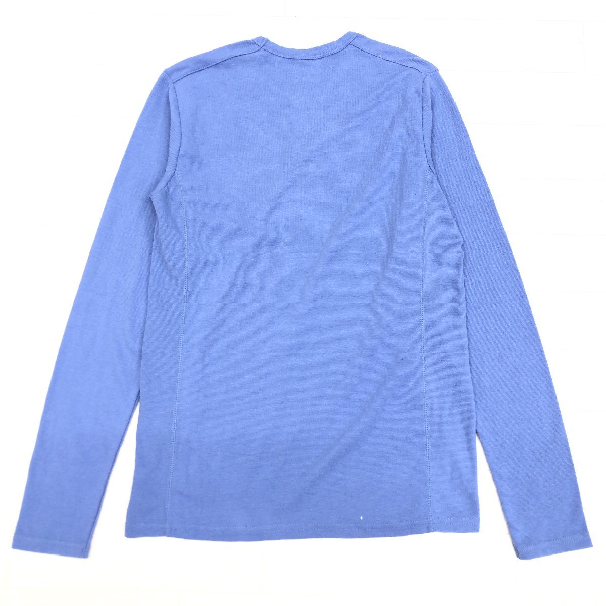 URBAN RESEARCH アーバンリサーチ ロゴ刺繍 Ｖネック Tシャツ 38(M) 紺系 ネイビー系 長袖 ロンT 国内正規品 メンズ 紳士の画像2
