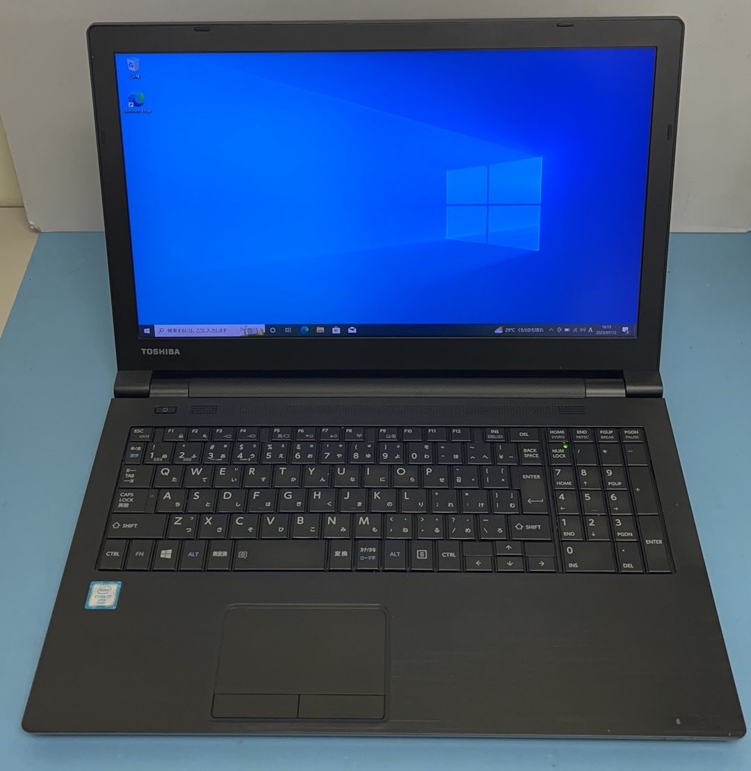 楽天 中古ノートパソコン☆Windows10☆toshiba 128GB/15インチ以上☆②