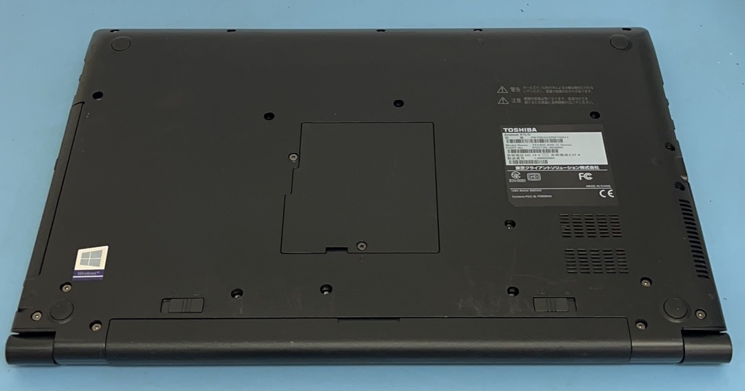 適当な価格 中古ノートパソコン☆Windows10☆toshiba 128GB/15インチ