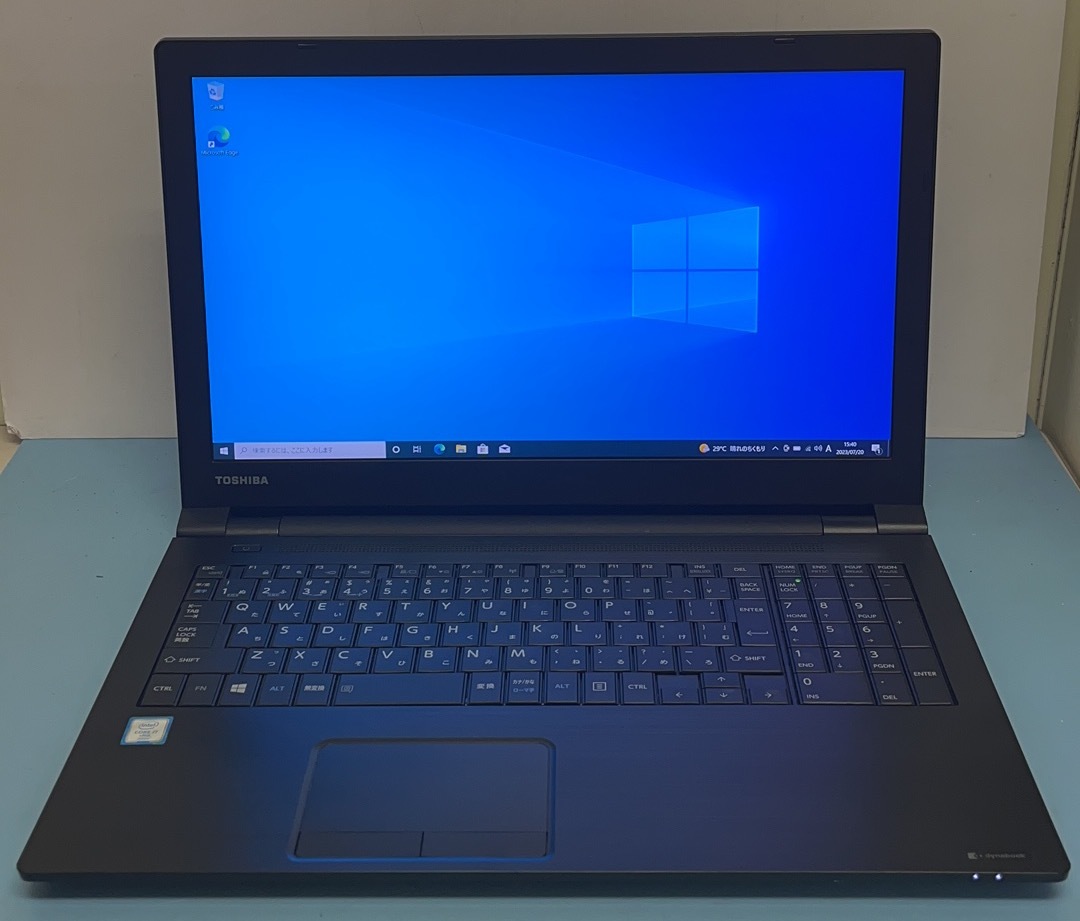 手数料安い 中古ノートパソコン☆Windows10☆toshiba 128GB/13インチ