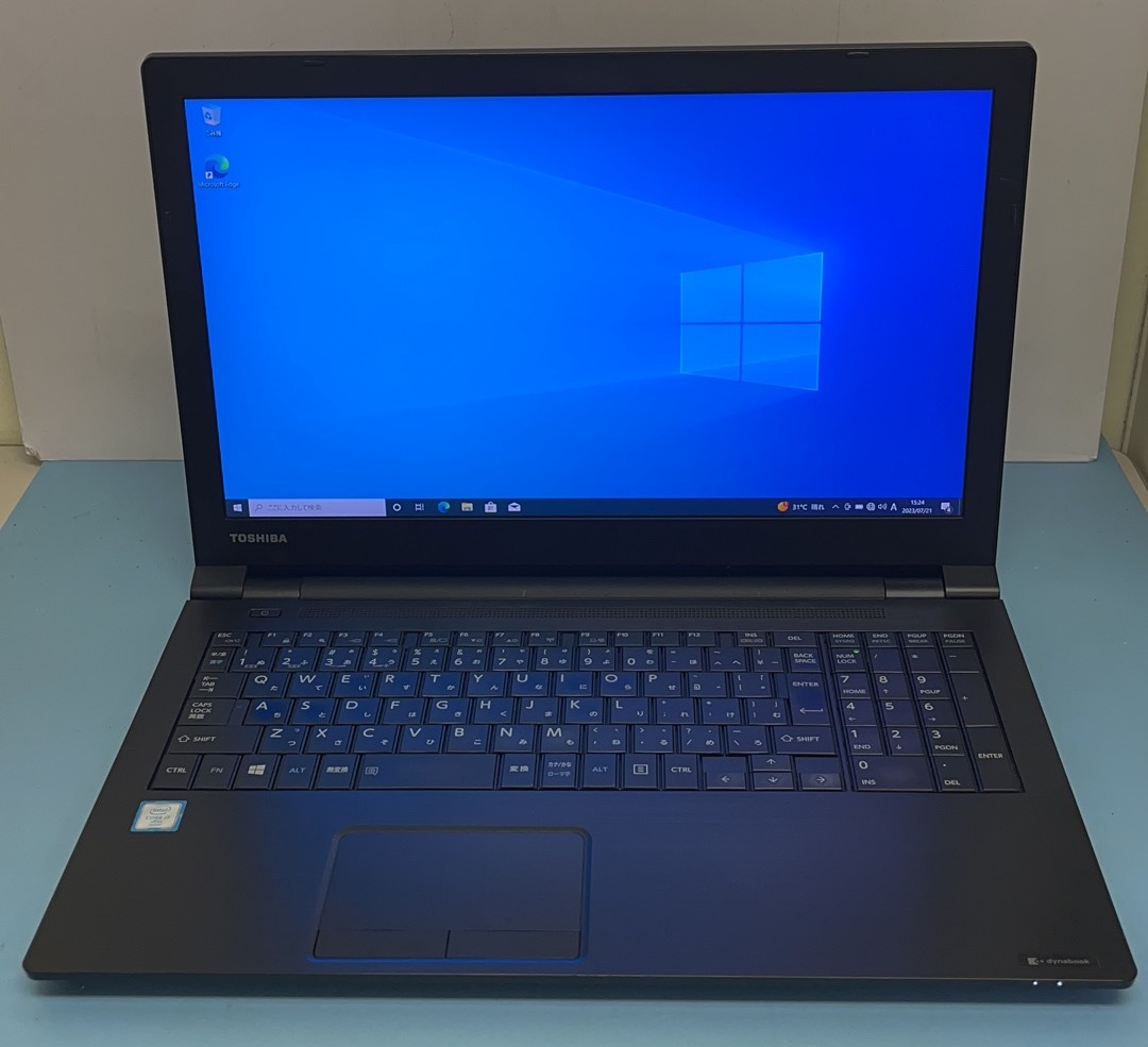 コンビニ受取対応商品】 中古ノートパソコン☆Windows10☆toshiba