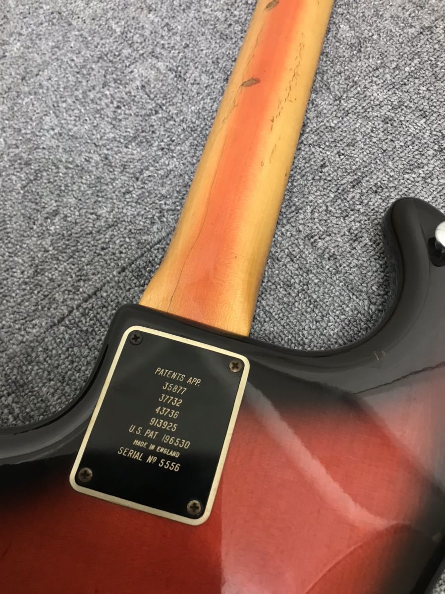a4】 BURNS LONDON JAZZ GUITAR エレキギター JUNK y1905 620-10