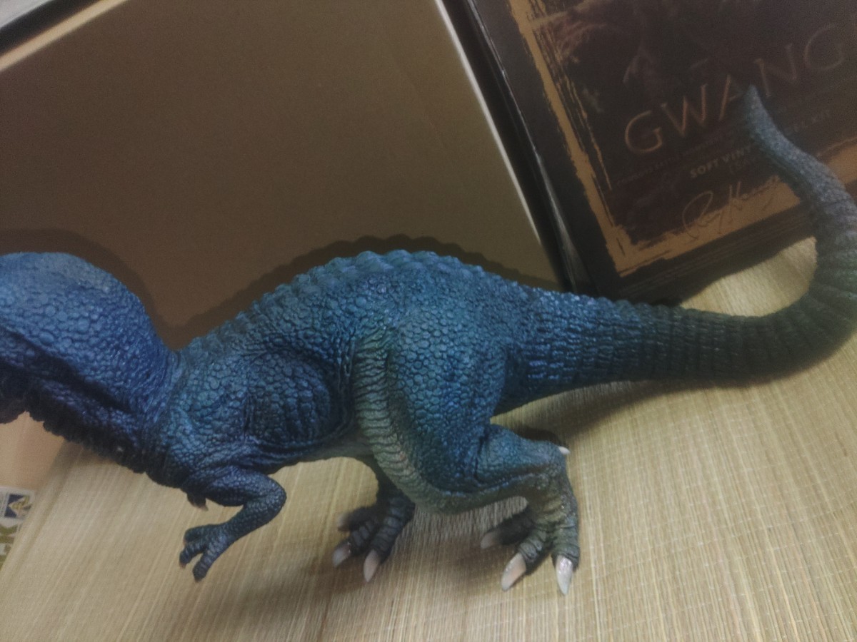 ☆塗装済み完成品【恐竜 グワンジ】ソフビ スターエーストイズ ☆塗装済み完成品【恐竜 グワンジ】ソフビ スターエーストイズ