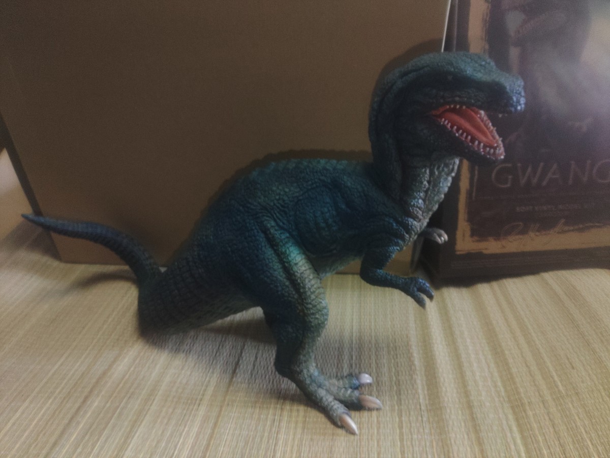 ☆塗装済み完成品【恐竜 グワンジ】ソフビ スターエーストイズ ☆塗装済み完成品【恐竜 グワンジ】ソフビ スターエーストイズ