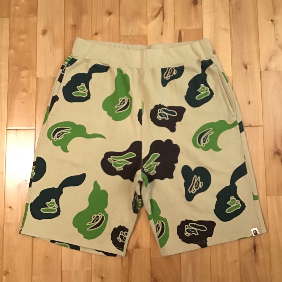 100％品質 ape bathing a ハーフパンツ スウェット camo Def ☆2XL