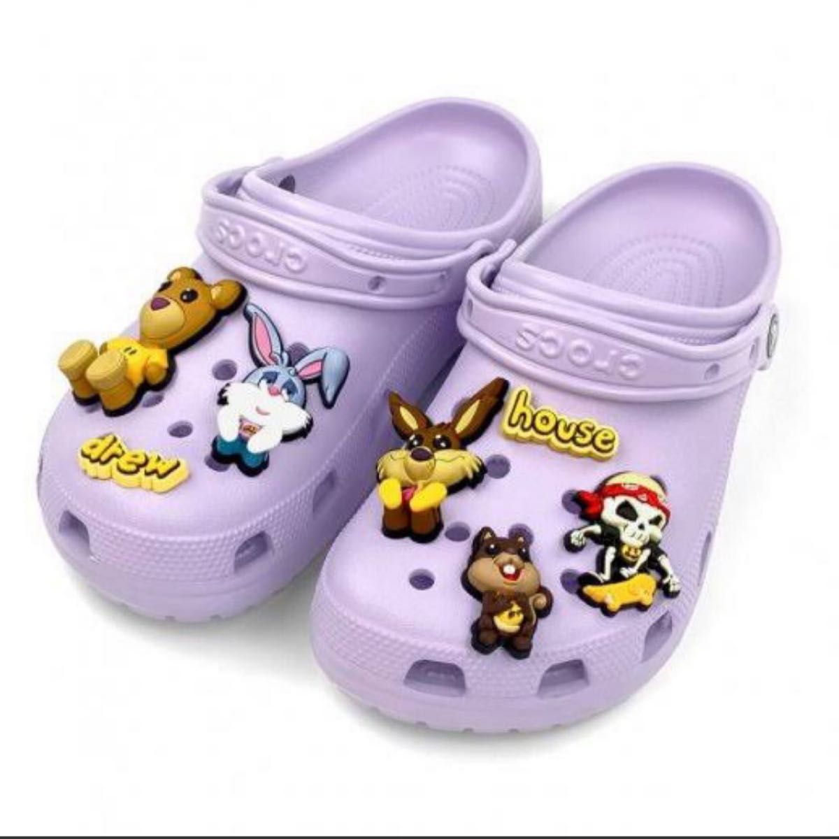 Drew House Crocs Classic Clog 2 Lavender クロックス ドリューハウス ジャスティンビーバー