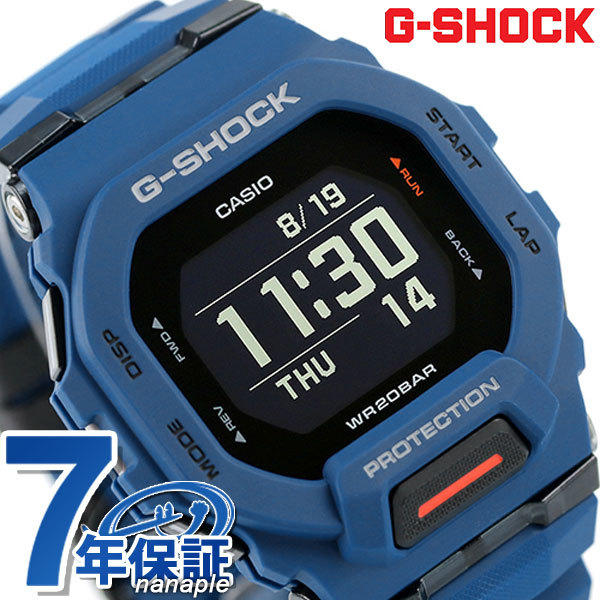 在庫有】 G-SHOCK Gショック ブラック×ブルー カシオ CASIO GBD-200