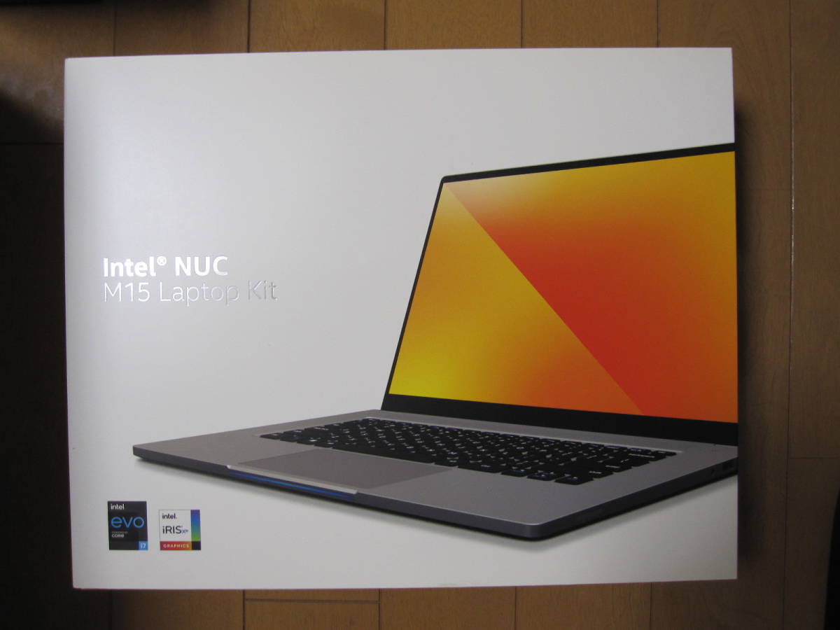 [ не использовался ]Intel оригинальный NUC M15 ноутбук PC Laptop 15.6 дюймовый полный HD сенсорная панель (Core i7-1165G7/16GB/512GB/WiFi6/Windows 10 Home)
