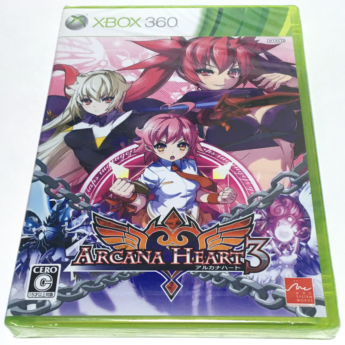 ■■【新品未開封】アルカナハート３　ARCANA HEART 3　Xbox360　２Ｄ対戦格闘　ARCANAHEART3　アルカナハーツ３　■■ C_画像1