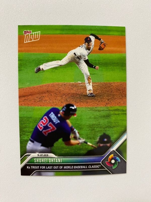2023 Topps Now Baseball WBC 大谷翔平 WBC-71 | JChere雅虎拍卖代购