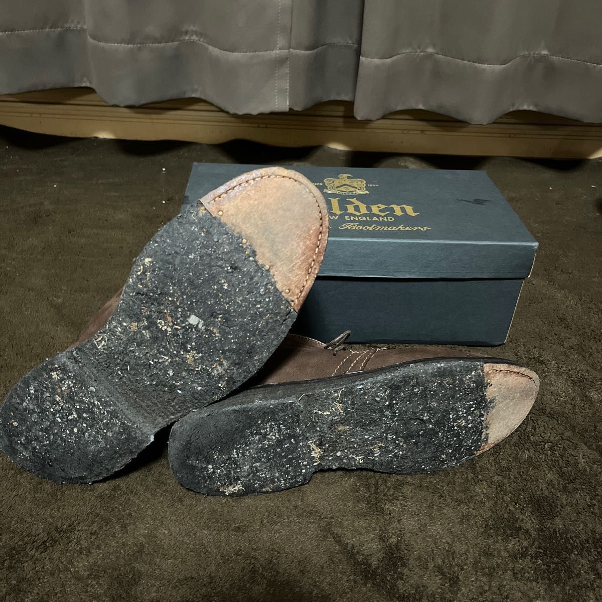 Alden オールデン チャッカブーツ 6 5 ブラウン メンズ 革靴 Alden オールデン チャッカブーツ 6 5 ブラウン メンズ 革靴