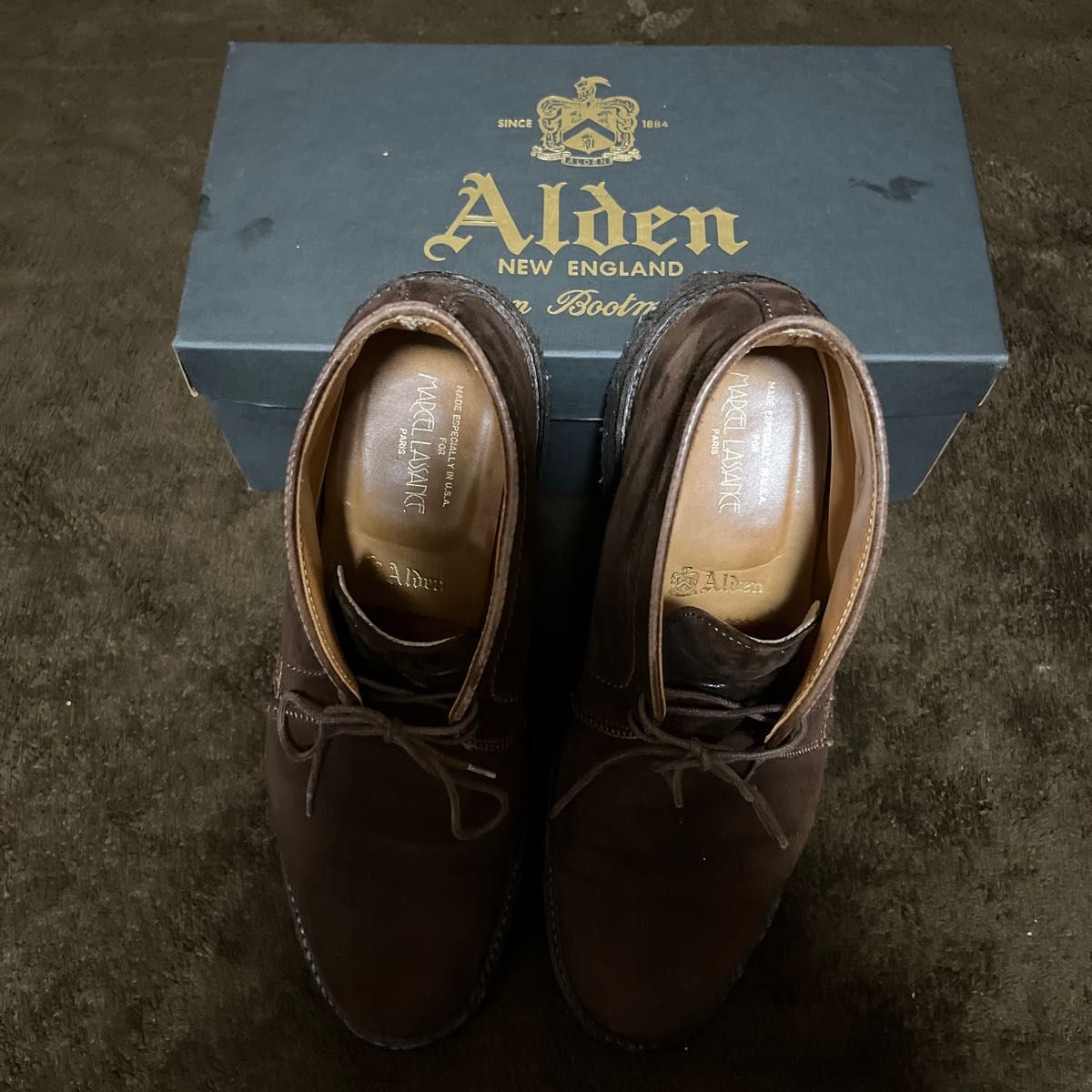 Alden オールデン チャッカブーツ 6 5 ブラウン メンズ 革靴 Alden オールデン チャッカブーツ 6 5 ブラウン メンズ 革靴