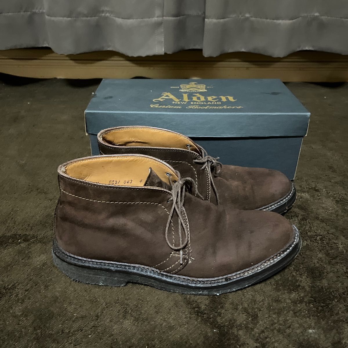 Alden オールデン チャッカブーツ 6 5 ブラウン メンズ 革靴 Alden オールデン チャッカブーツ 6 5 ブラウン メンズ 革靴