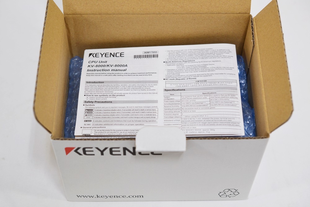 ☆未使用 キーエンス CPUユニット KV-8000 SO (4221) ☆未使用 キーエンス CPUユニット KV-8000 SO (4221)