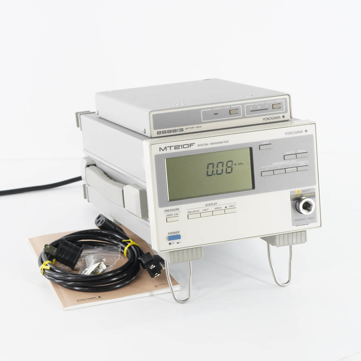 [DW] 8日保証 校正2024年2月まで有効 MT210F 767336-U1-C2-P1-M YOKOGAWA 269913 横河 MANOMETER マノメーター 圧力計...[05153-0693]