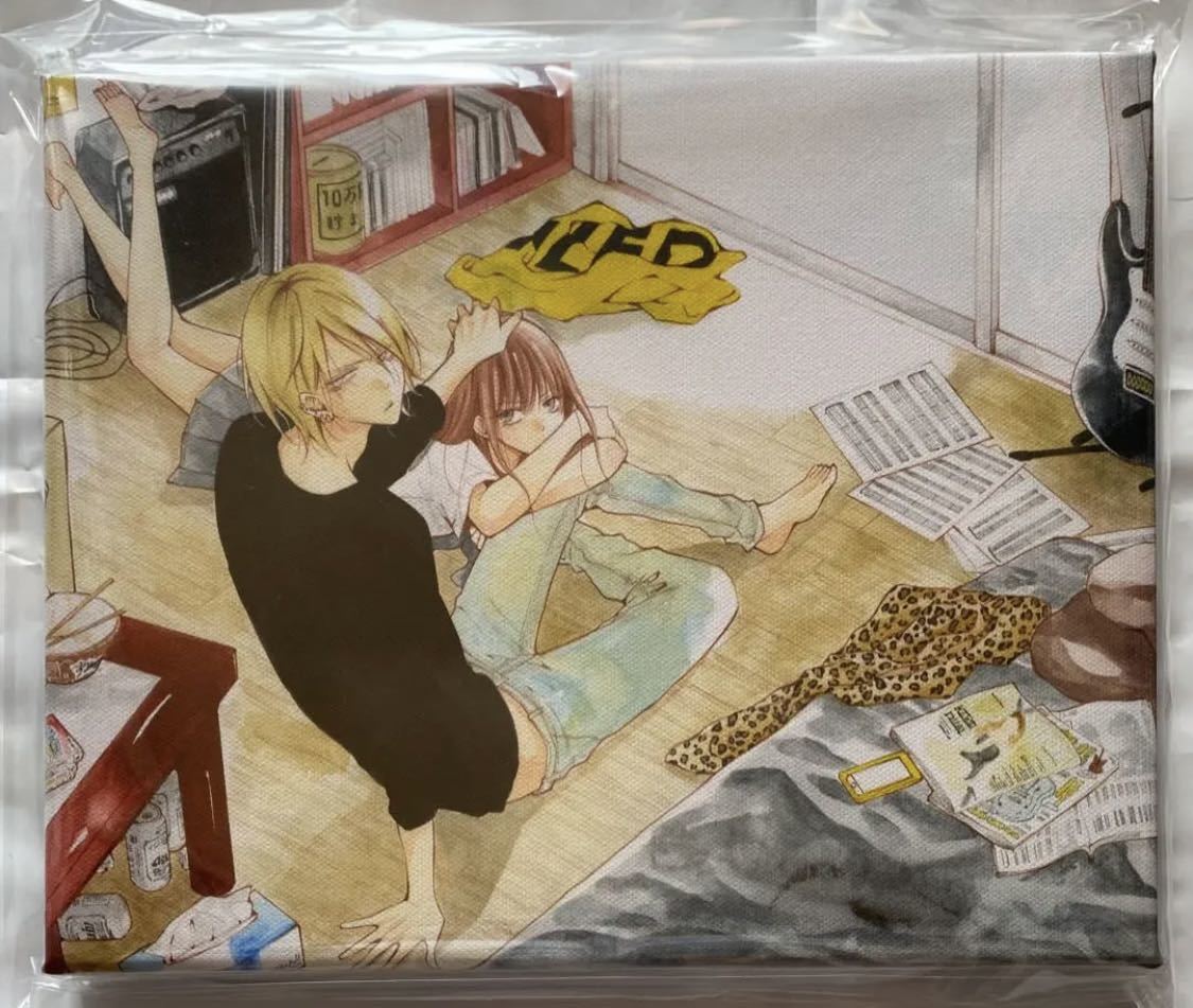 最高 野良猫と狼 キャンバスボード キャラファインボード ミユキ蜜蜂