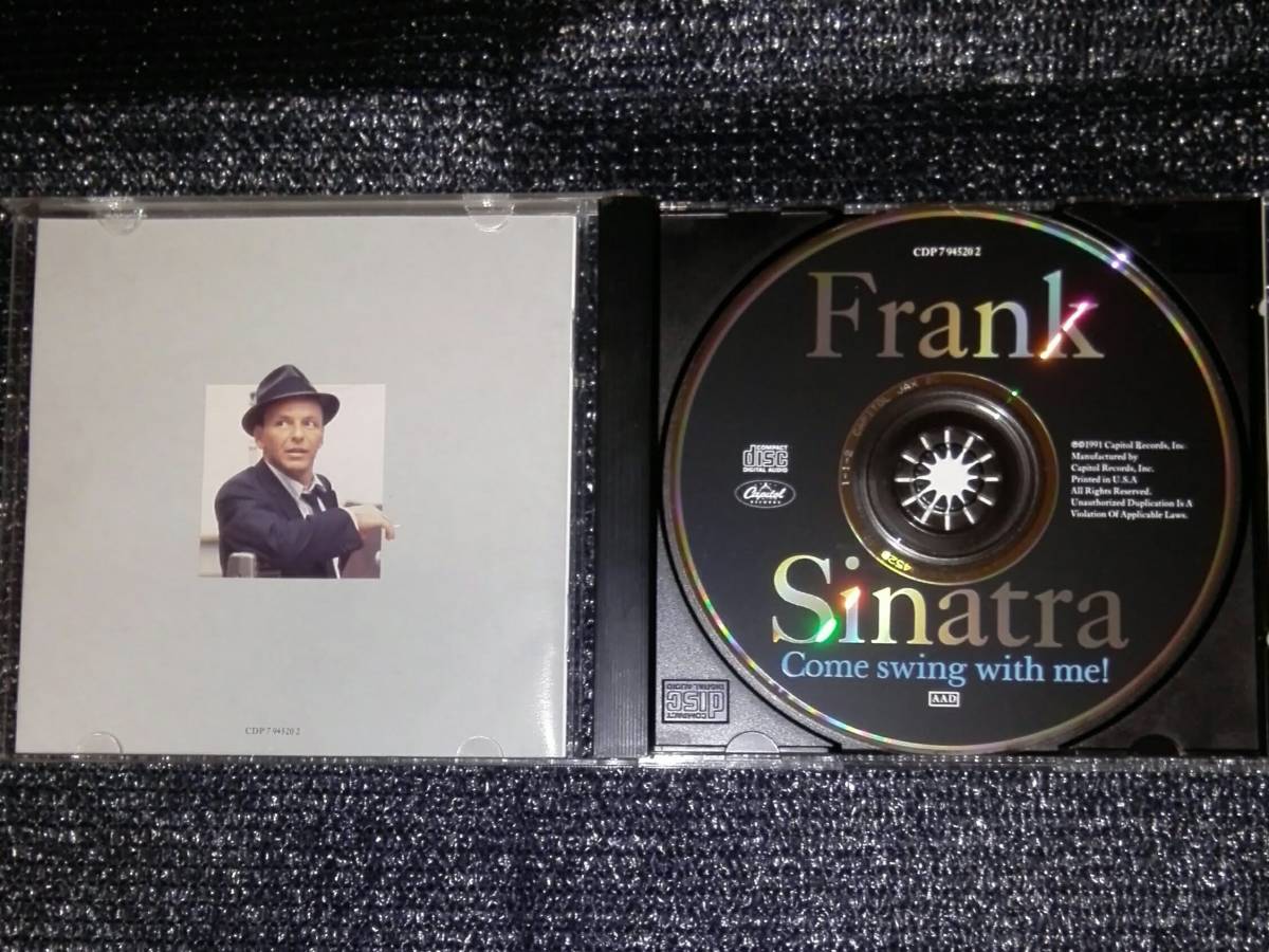 ☆フランク・シナトラ「カム・スイング・ウィズ・ミー」輸入盤 Frank Sinatra - Come swing with me！_画像3