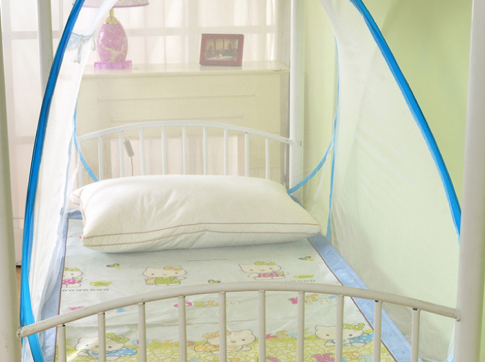  semi single size mosquito net tent one touch . installation light weight approximately 90×195cm×95cm mosquito net tent stand type semi single bed for children 