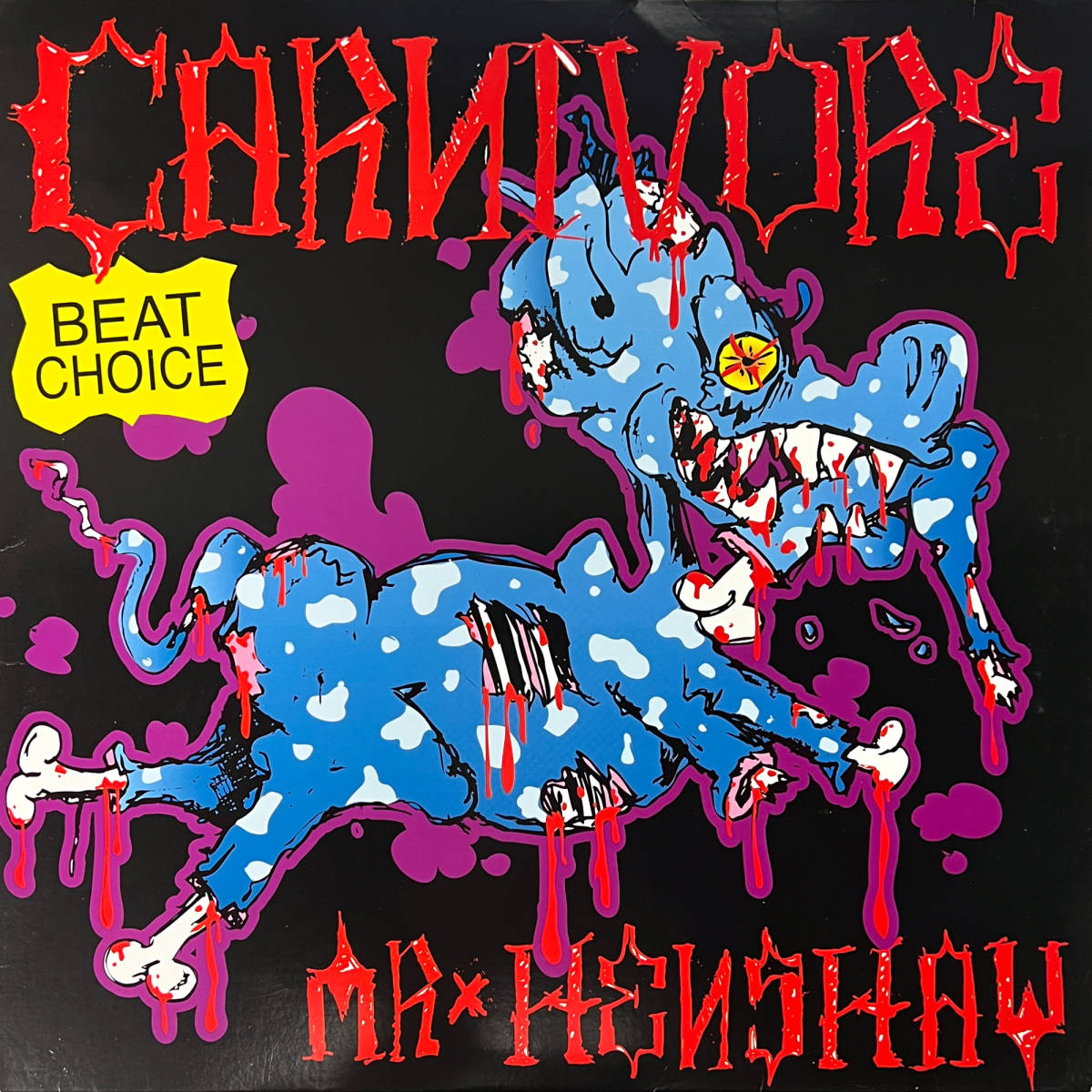 Mr. Henshaw - Carnivore レコード バトルブレイクス 希少テストプレス盤_画像1