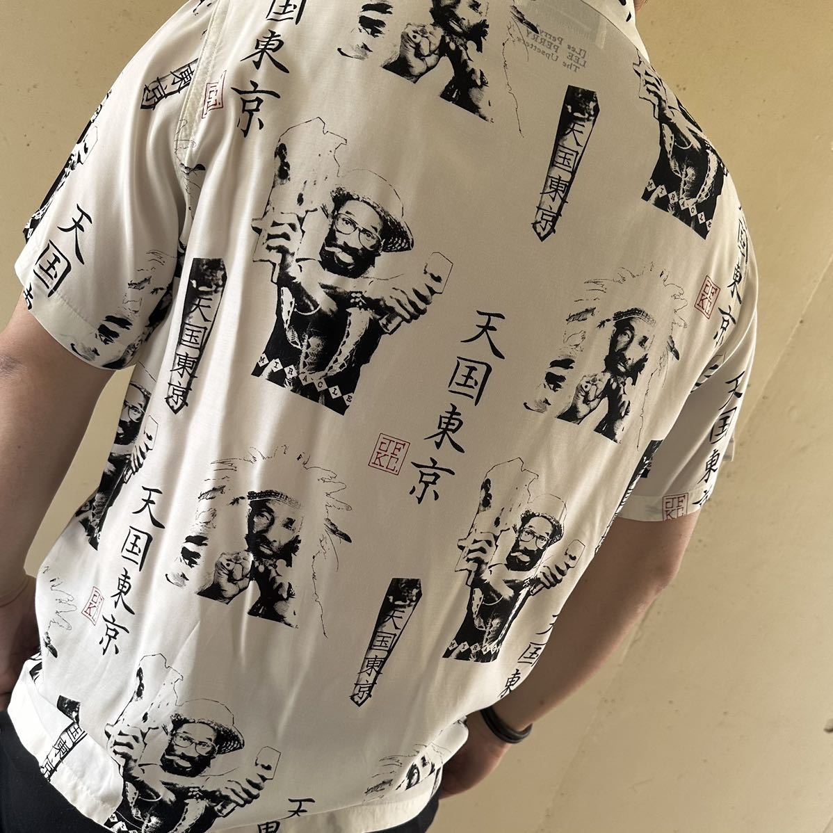 確実正規品MサイズWACKO MARIA ワコマリア LEE PERRY 天国東京 17ss