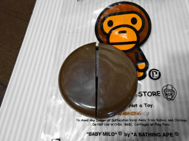 初期 BAPE ベイビーマイロ ラバー コインケース BABY MILO A BATHING APE（アベイシングエイプ） NIGO アーカイブ 新品未使用_画像2