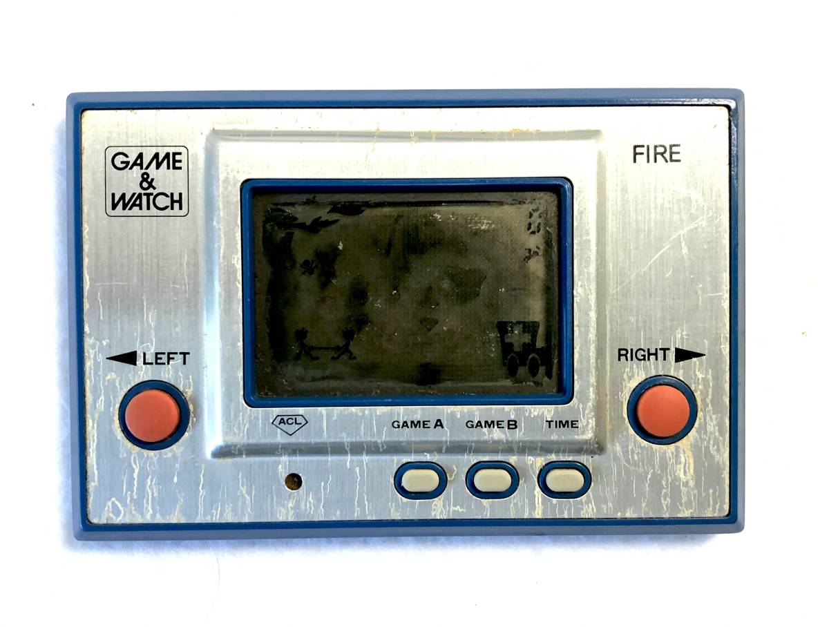GAME&WATCH Game & Watch FIRE fire Nintendo nintendo электризация * простой функционирование функция проверка settled б/у 