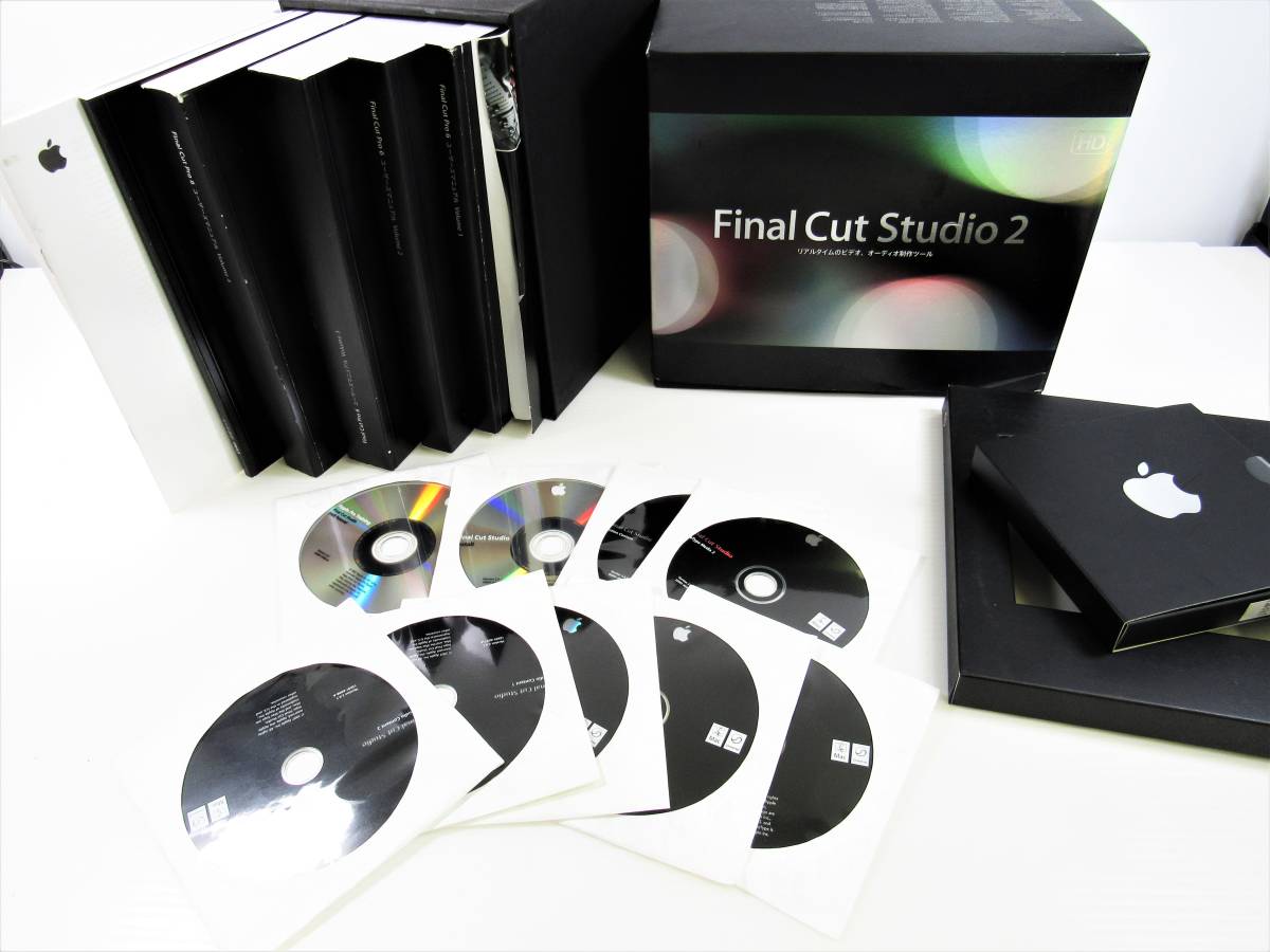 標準価格148,000円！ Final Cut Studio 2 プロ仕様 動画編集ソフト Final Cut Pro 6 Mac YouTube Apple アップル DVD Soundtrack 映像 USED_画像5