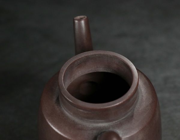 紫砂彫 素面宮燈紫砂茶壺 董翰銘 明時代」陶磁器 急須 茶道具 古賞物