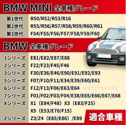 【両面テープ付】BMW MINIミニクーパー☆カウルカバートップ交換専用ゴムR50R52R5SV16SV16R55R56R57R58R59R60R61F54F55F56ワイパーカウルの画像10