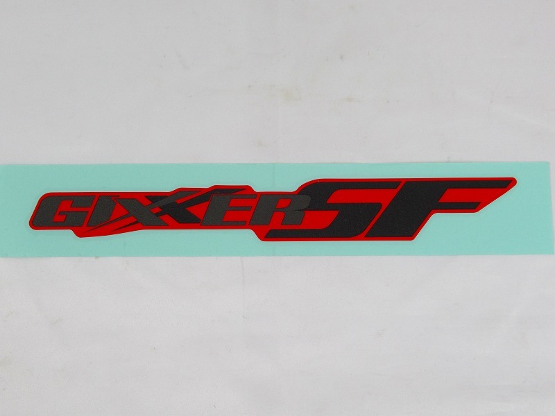 SUZUKI 純正 ジクサーSF150 サイドカウルステッカー[GIXXER SF] #68282-42K00-B8M 【EMBLEM,GIXXERSF】_画像1