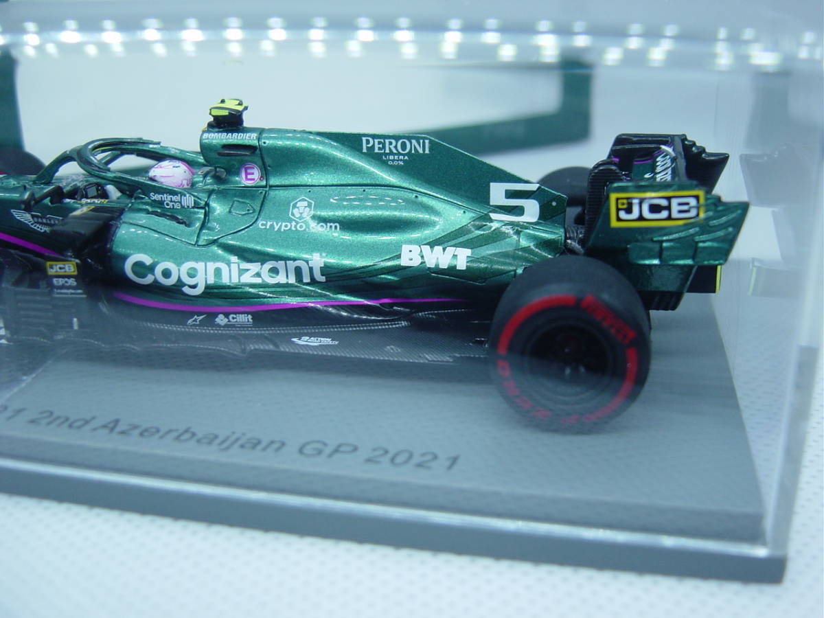 spark 1/43 Aston Martin AMR21 2nd Azerbaijan GP 2021 #5 S spark 1/43 Aston Martin AMR21 2nd Azerbaijan GP 2021 #5 S